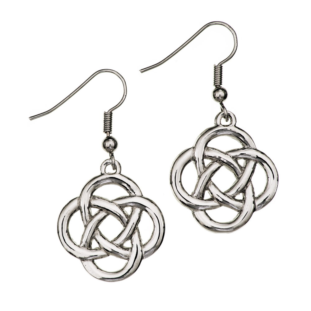 Jura Knot Earrings - Click Image to Close